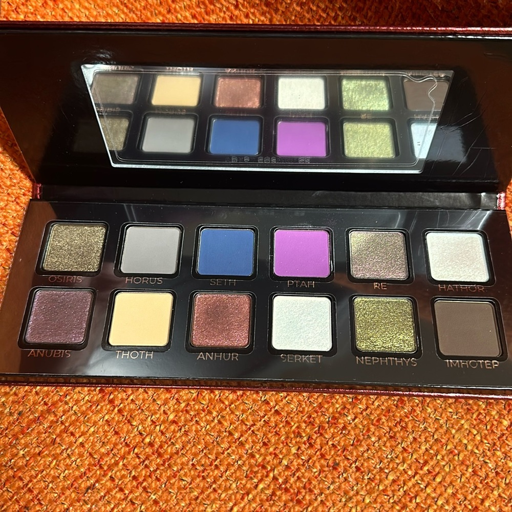 WOW POSHMARK Authentic Adept Cosmetics Amunet 12 Pan Eyeshadow Palette!